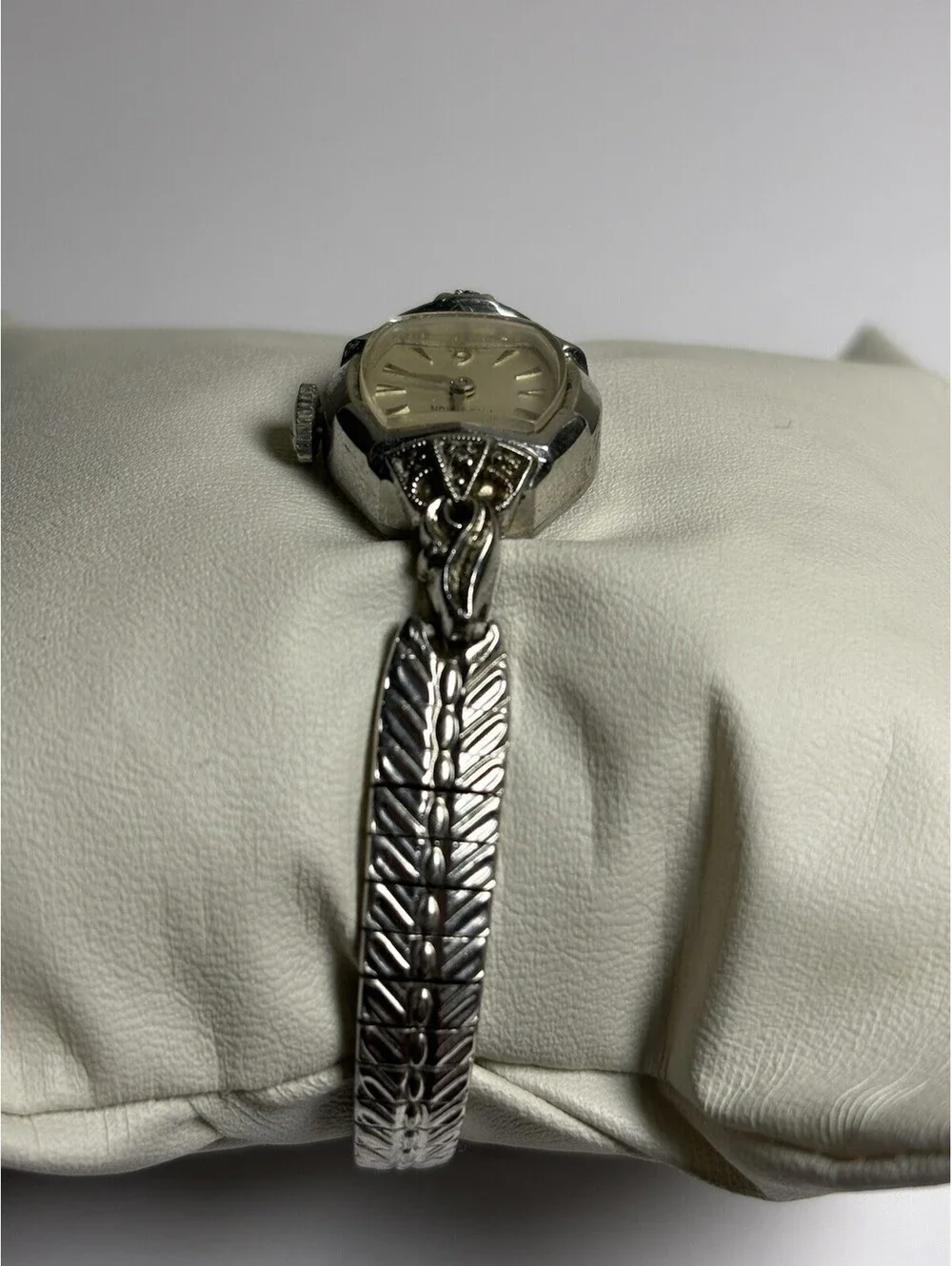 Vintage Ladies' Gruen Precision Watch - 10K RGP Bezel with Diamond Accent